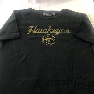 Women’s Hawkeyes short sleeve shirt in L